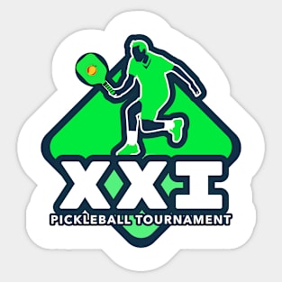 XXI - Haden Mango Pickleball Sticker